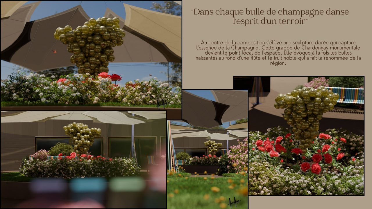 Étude : voiles sur le jardin d’une maison de retraite