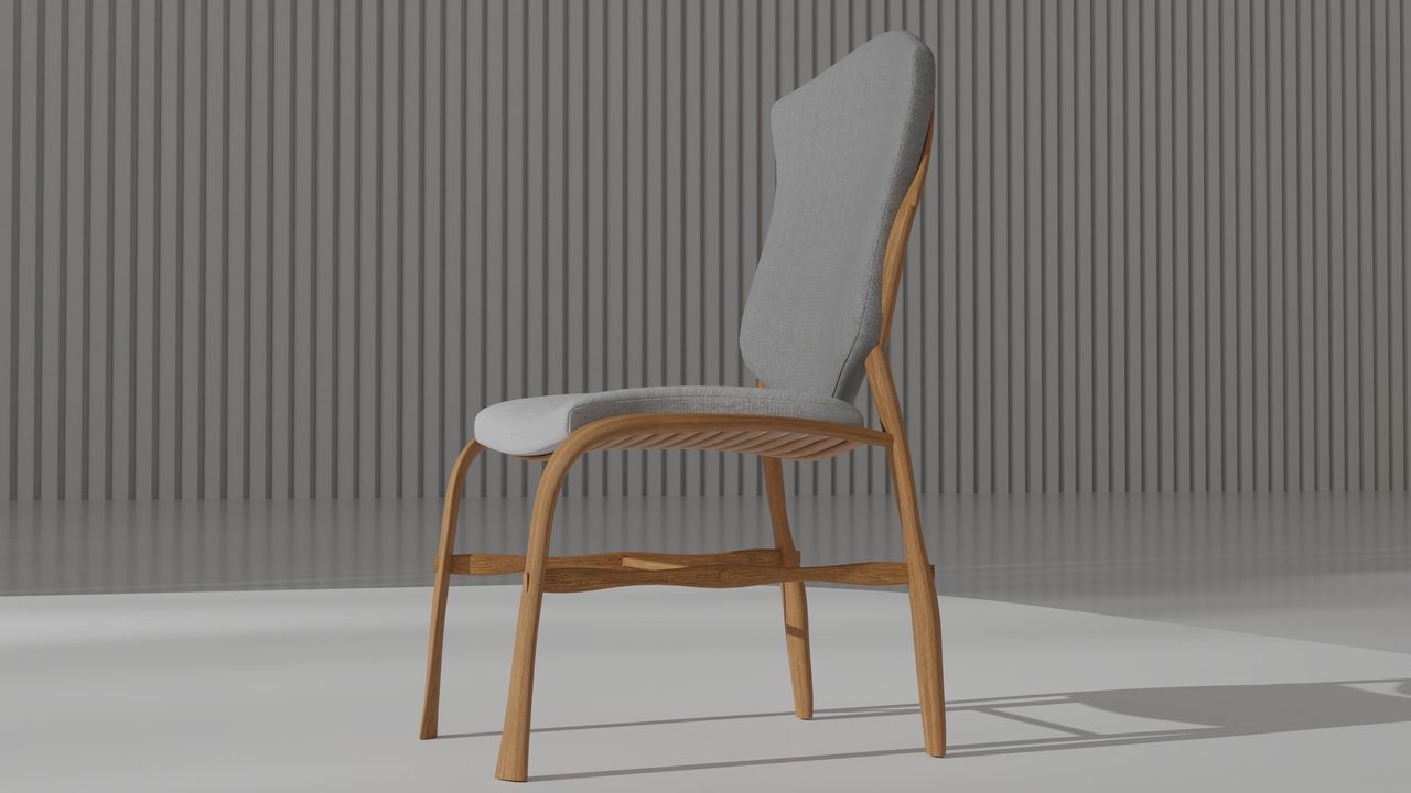 Chaise et tabourets, Domaine de la Rouillère, Gassin