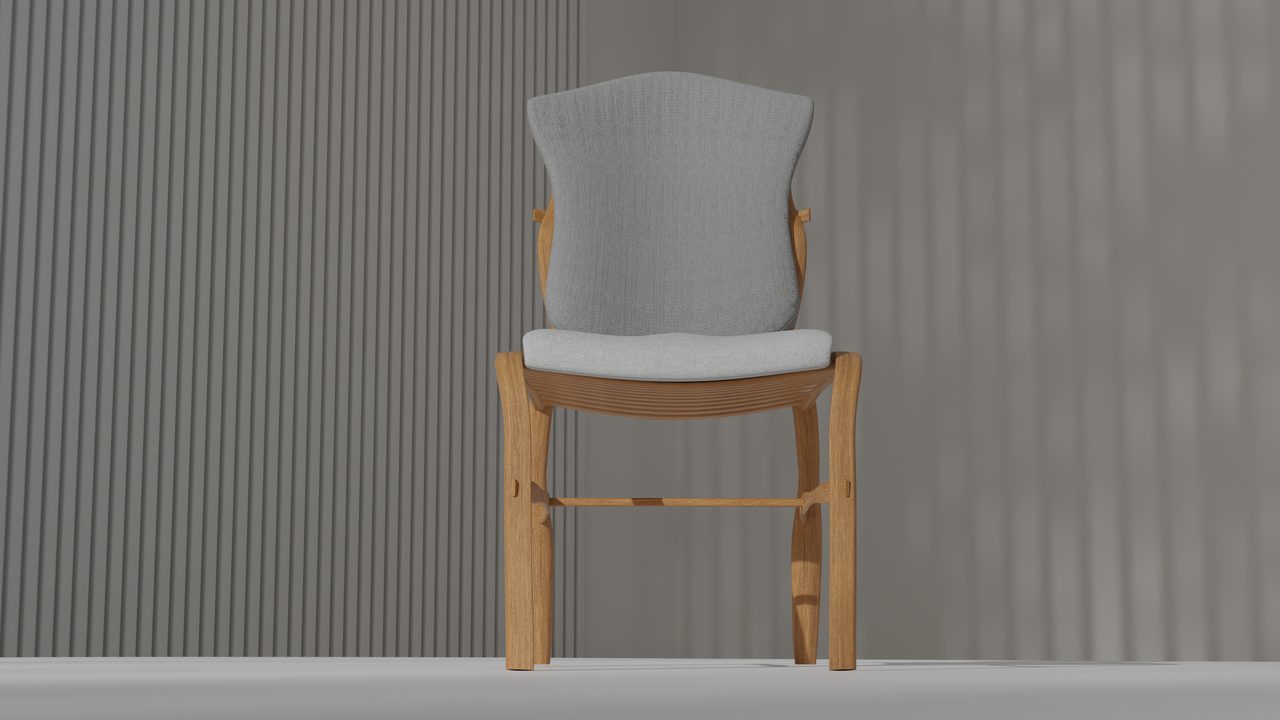 Chaise et tabourets, Domaine de la Rouillère, Gassin